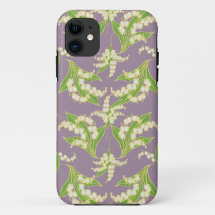 iPhone 5 Coque-Mate coque Lilies de la Vallée Mauv