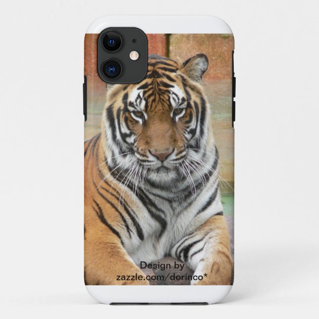 iPhone 5 coque Tiger 1 (Dos)