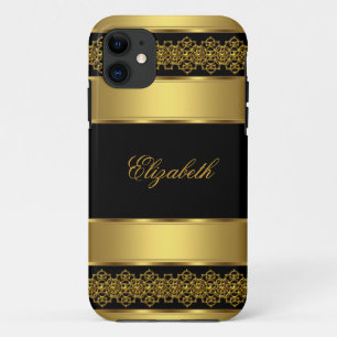 iPhone 5 Elegant Classy Gold Black title_seo2