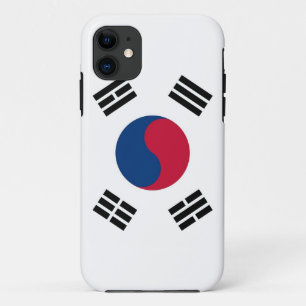 IPhone 5 Fall mit der Flagge Südkoreas 11 Hülle