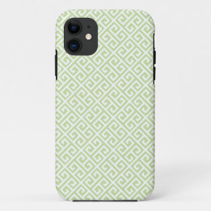 iPhone 5-Fall mit einem grünen und weißen griechis 11 Hülle