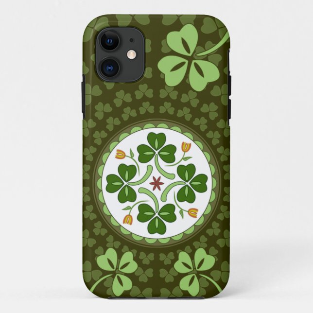 iPhone 5 Hülle - Irisches Glück Hex (Rückseite)