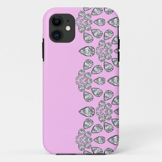 iPhone 5 Hülle Pink Diamond (Rückseite)