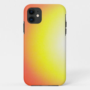 iPhone 5 Hülle rot-gelb-weisser Halbkreis