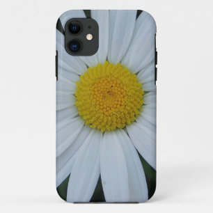 iPhone 5 Hülle weiß Margeritenblüte