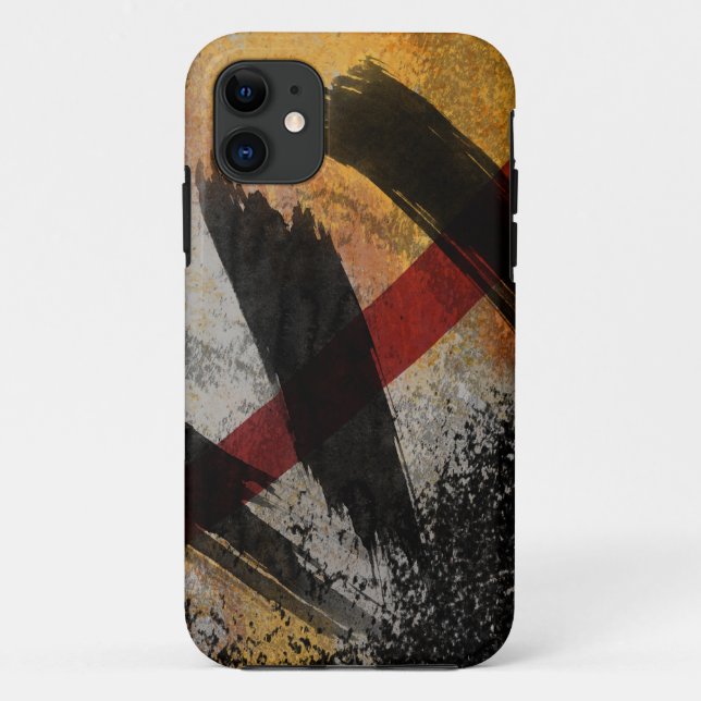 iPhone 5 ID Case, The Scar, Digital Abstrakt Case-Mate iPhone Hülle (Rückseite)