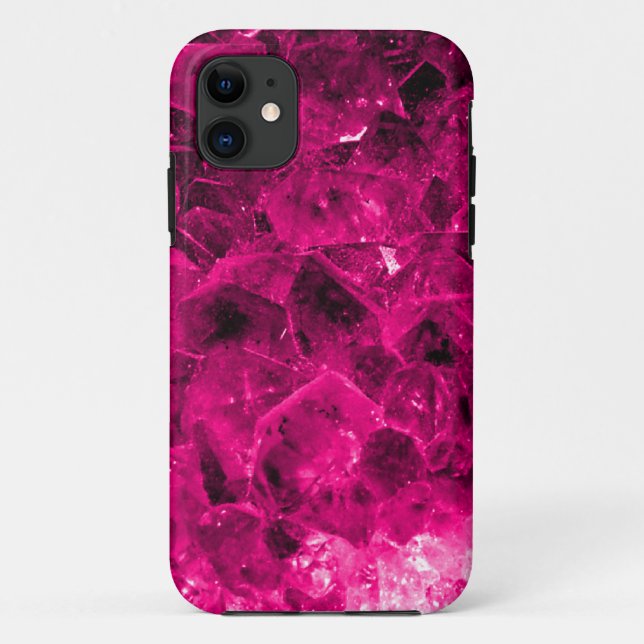 iPhone 5 kaum dort Fall-Pink-Kristalle Case-Mate iPhone Hülle (Rückseite)