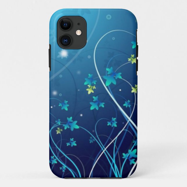 iphone 5 Ozean-Blau-Blumenfall Case-Mate iPhone Hülle (Rückseite)