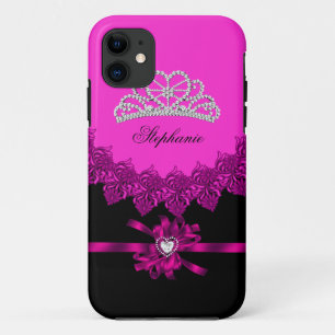 iPhone 5 Prinzessin Silber Tiara Rosa Brillantiert title_seo2