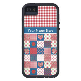 iPhone 5 Xtreme Case to Personalize: Hearts, Rose
