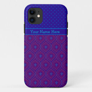 iPhone 5 Xtreme Coque à personnaliser, violet, ble
