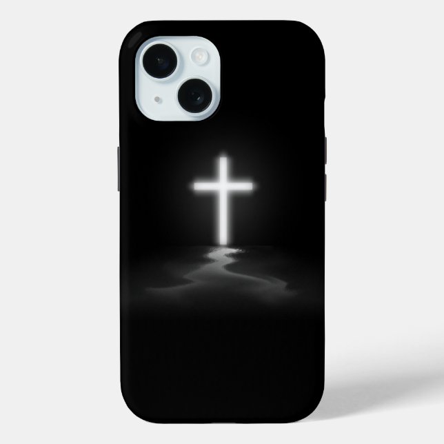 iPhone 7 coque - Croix chrétienne dans la fosse (Verso)
