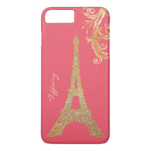 Iphone 7 Plus personnalisé Tour Eiffel Coque