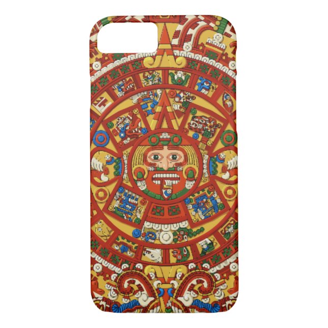 iPhone 8/7 Ancien Coque d'astronomie maya (Dos)