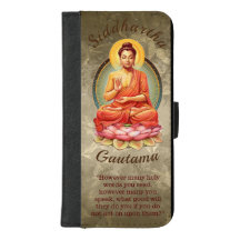 Iphone 8/7 Plus Portefeuille Buddha