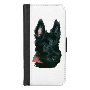 iPhone 8/7 Wallet Case mit schottischem Terrier