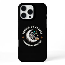 Alimenté par le café Propulsé par l'ambition Coque