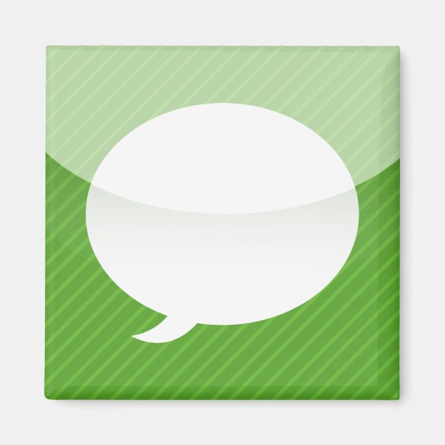 iPhone App Magnet - Messages (Devant)