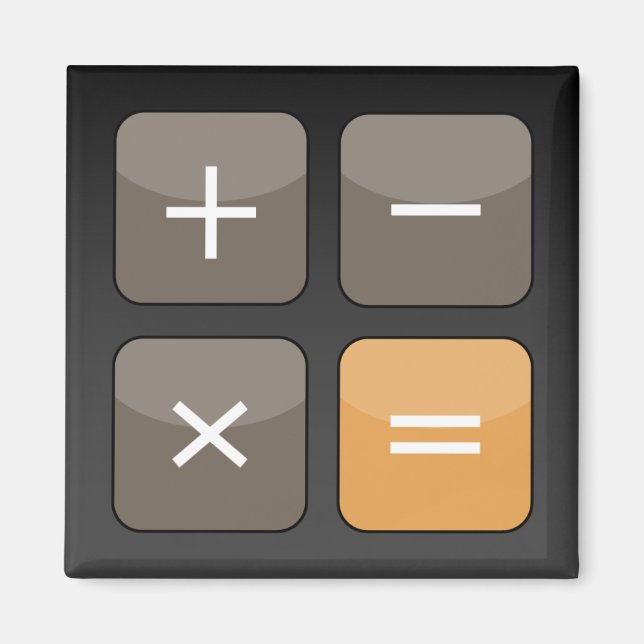 iPhone App Magnet - Rechner (Vorne)