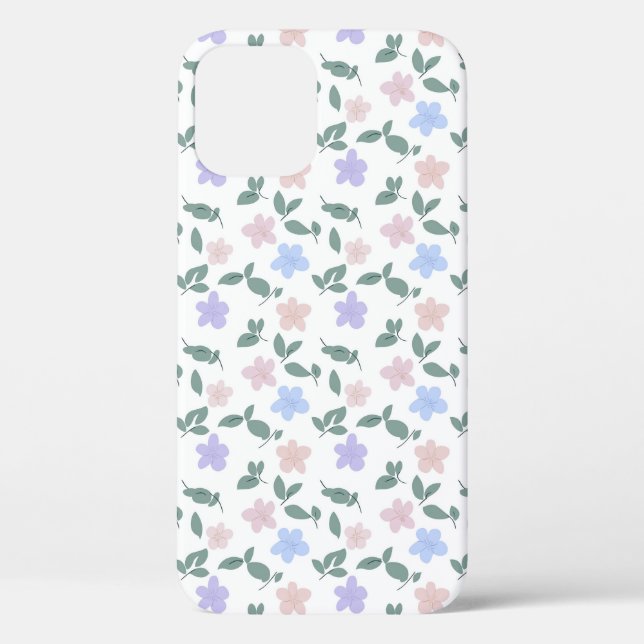iPhone-Blumenmuster-Handy-Gehäuse Case-Mate iPhone Hülle (Rückseite)