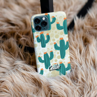 iPhone 16 Pro Cactus de sable du désert - Coque de téléphone art