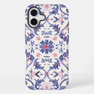  iPhone Case: blue@pink. 16 Plus Hülle