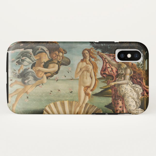 iPhone Case Die Geburt der Venus Sandro Botticelli (Rückseite (Horizontal))
