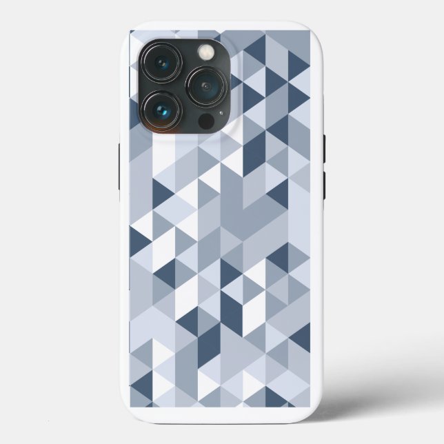 iPhone Case für das geometrische Abstrakte Dreieck (Rückseite)