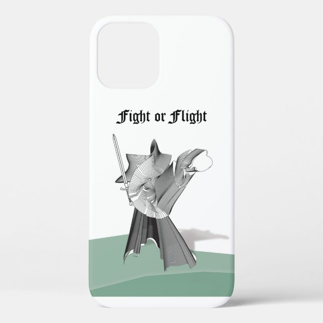 iPhone Case für den digitalen Krieger (Rückseite)