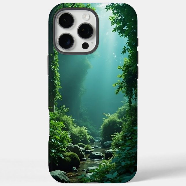 iPhone Case für den Mystical Forest Stream (Rückseite)