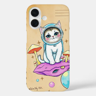 iPhone Case für die whimsical Space Cat