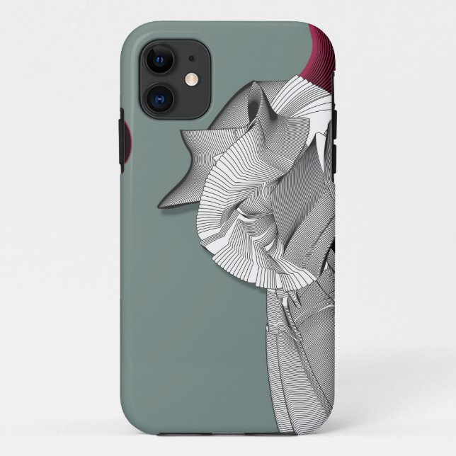 iPhone Case für digitale Kunst (Rückseite)