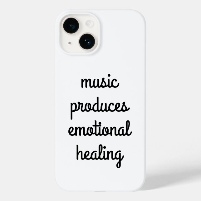 iPhone Case für emotionale Heilung (Rückseite)