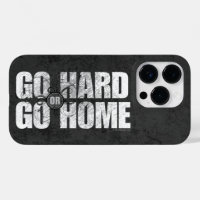 iPhone Case für "Hard oder Go"-Zuhause