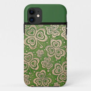 iPhone Case für irisches Kleeblatt