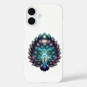 iPhone Case für luxuriöse Cosmic Peacock