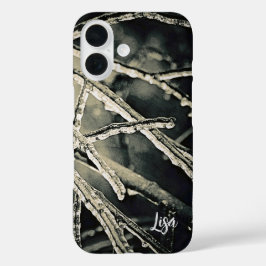 iPhone Case für personalisierte Schwarz-Weiß-Branc