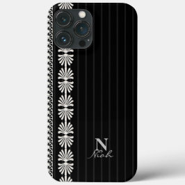 iPhone Case für personalisierte Schwarz-Weiß-Gehäu