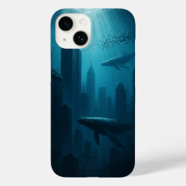 iPhone Case für Surreal Underwater City