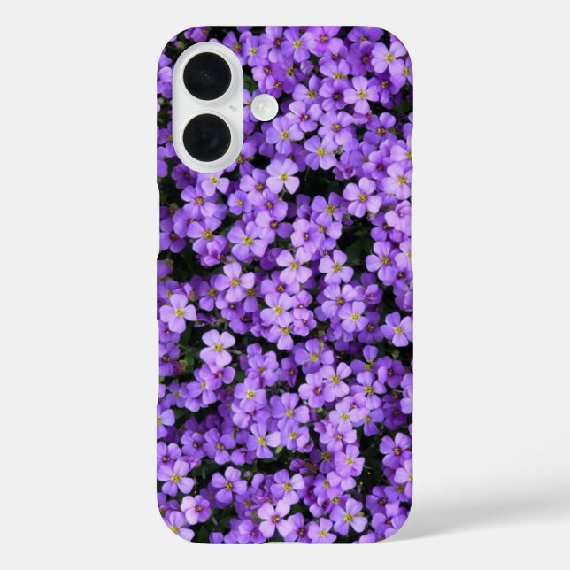 iPhone Case für Violet-Blume (Rückseite)