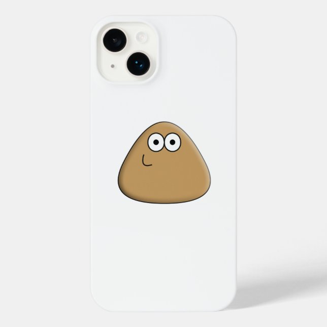 iPhone Case - Happy Pou iPhone 14 Plus Hülle (Rückseite)