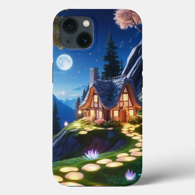 iPhone Case in Mountain House - Nature-Inspiriert (Rückseite)
