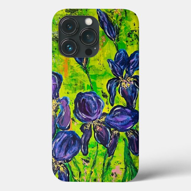 iPhone Case Iris (Rückseite)