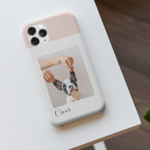 iPhone Case mit benutzerdefiniertem Dog-Foto Pas