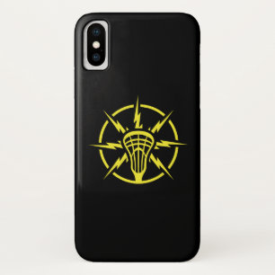 iPhone Case mit dem Blitzschlag Lacrosse Stick