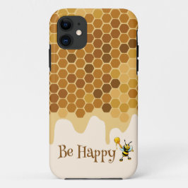 iPhone Case mit individuellem Muster für Wabenkomb