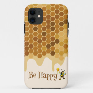 iPhone Case mit individuellem Muster für Wabenkomb