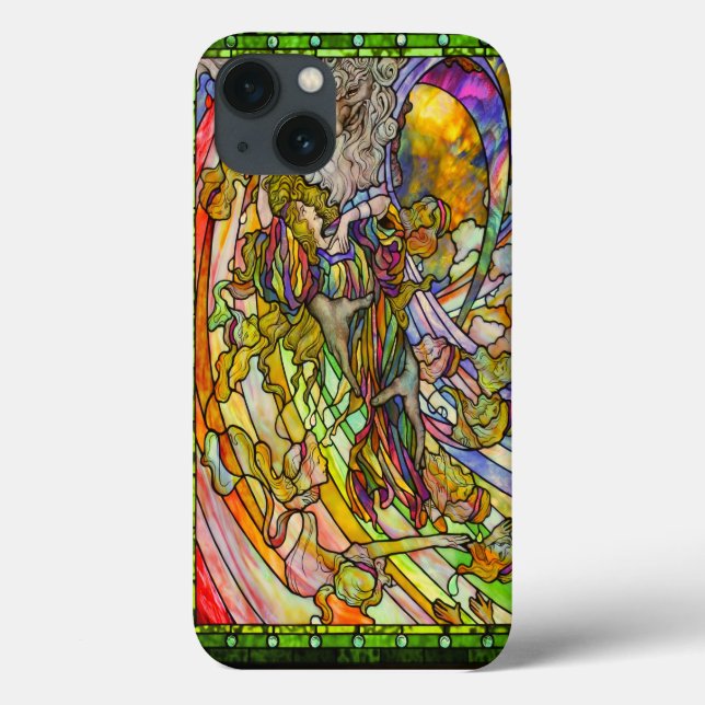 iPhone Case Polychrome von Oz (Rückseite)