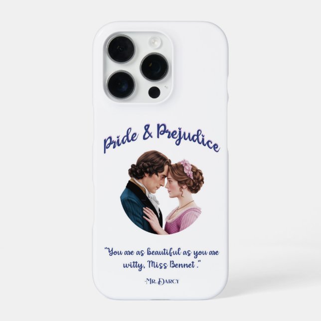 iPhone Case: Pride & Prejudice iPhone 16 Pro Hülle (Rückseite)