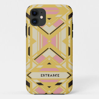 iPhone case SE/5/5s (Gold)[Art Deco]